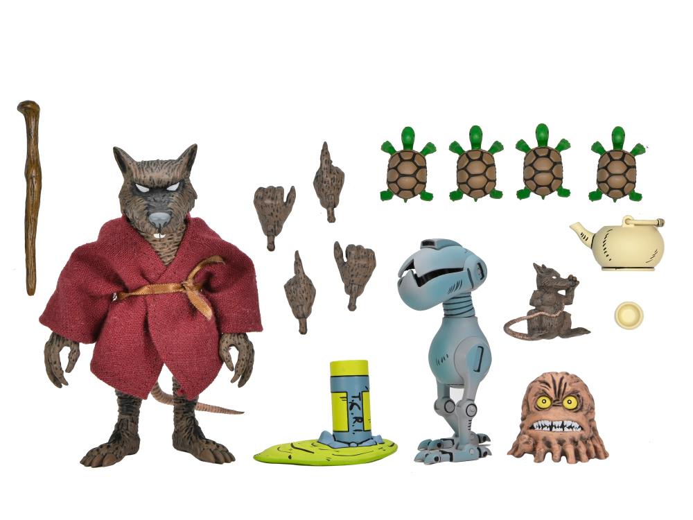 Neca Teenage Mutant Ninja Turtles Ultimate Splinter (Mirage Comics) Action Figure (In Stock)