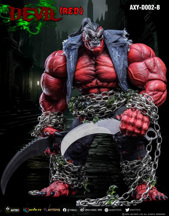 (Pre-Order) AXYTOYS Devil (Deluxe Red Ver.) 1/12 Scale Action Figure