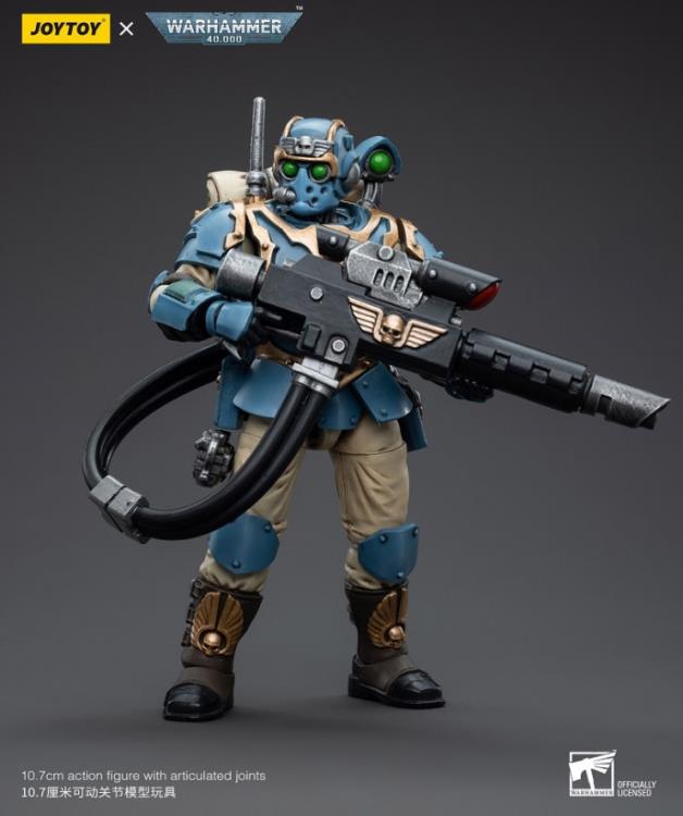 Warhammer 40k Astra Militarum Tempestus Scions Squad 55th Kappic Eagles Tempestus Scion 1 1/18 Scale Figure (In Stock)