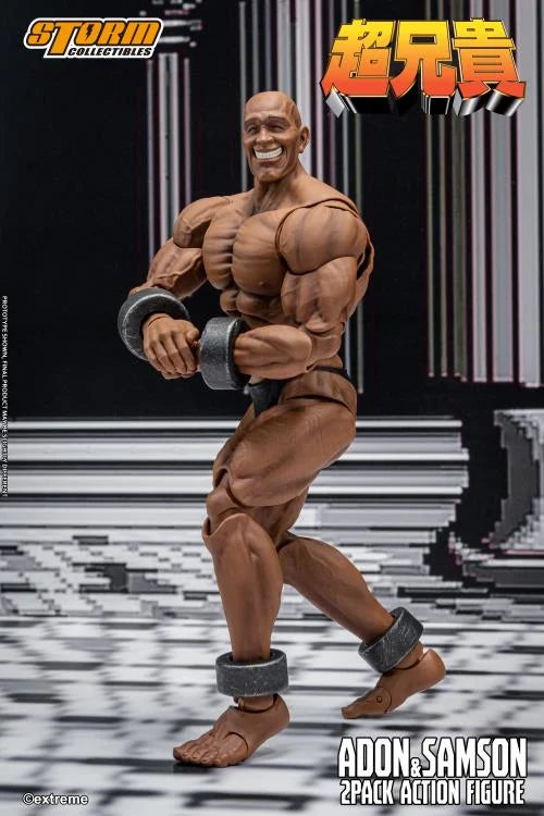 (Pre-Order) Storm Collectibles Chou-Aniki Adon and Samson 1/12 Scale Action Figure Set