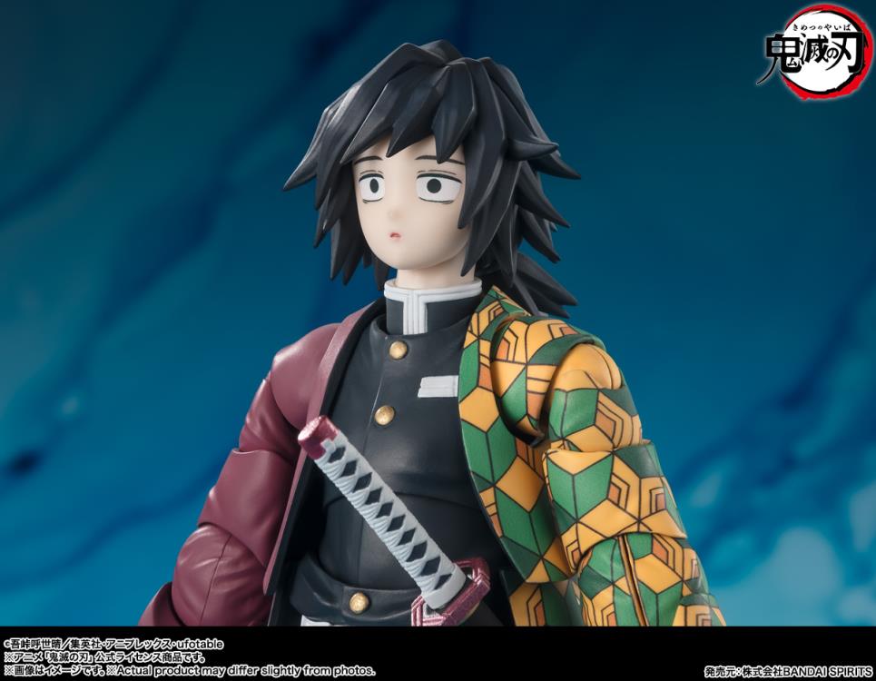 Demon Slayer: Kimetsu no Yaiba S.H.Figuarts Giyu Tomioka Action Figure (In Stock)