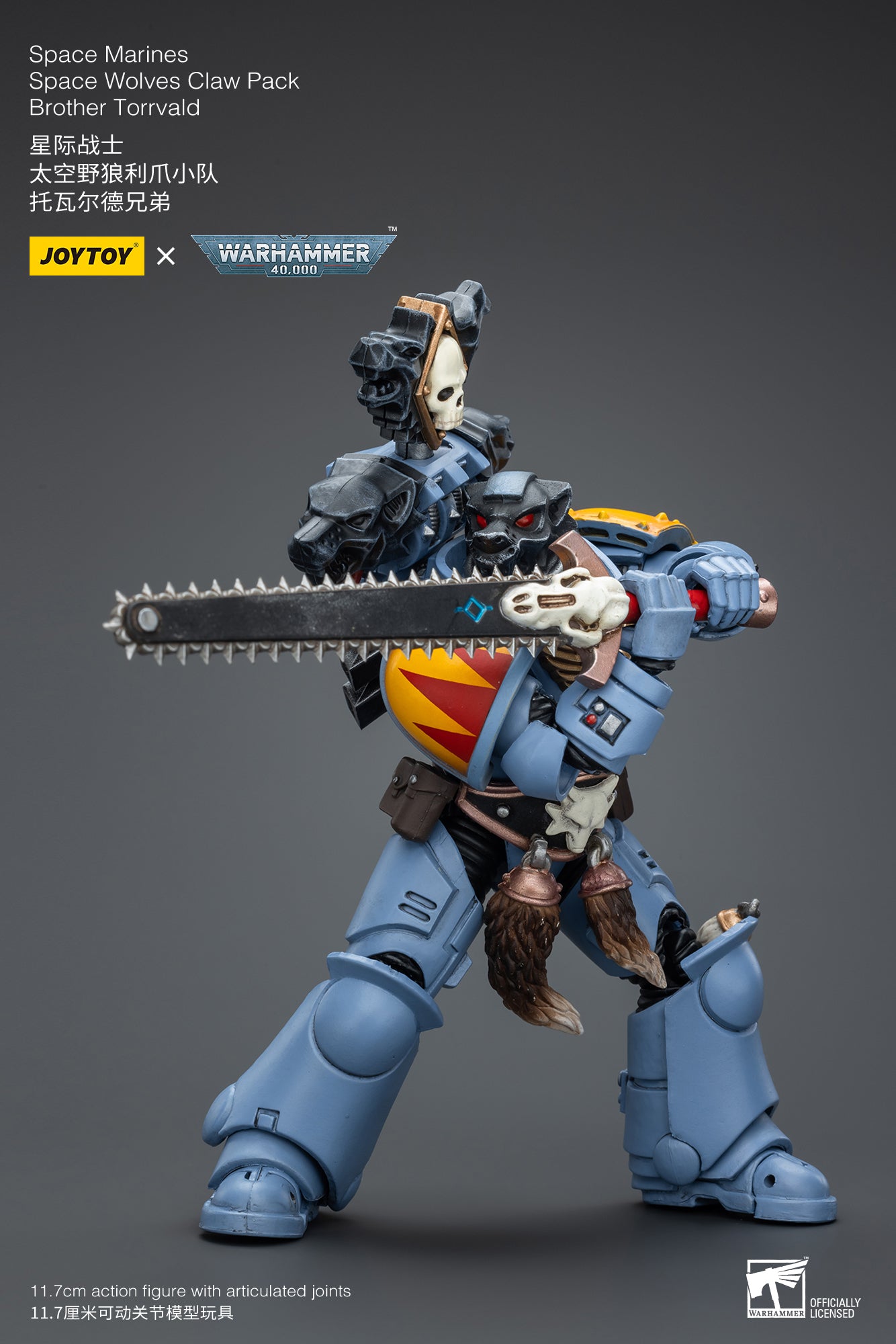 (Pre-Order) Warhammer 40k Space Marines Space Wolves Claw Pack Brother Torrvald - Reissue