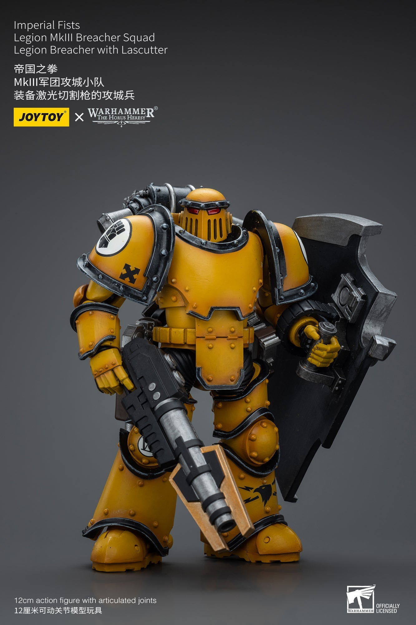 Warhammer The Horus Heresy Imperial Fists Legion MkIII Breacher Squad Legion Breacher with Lascutter (In Stock)
