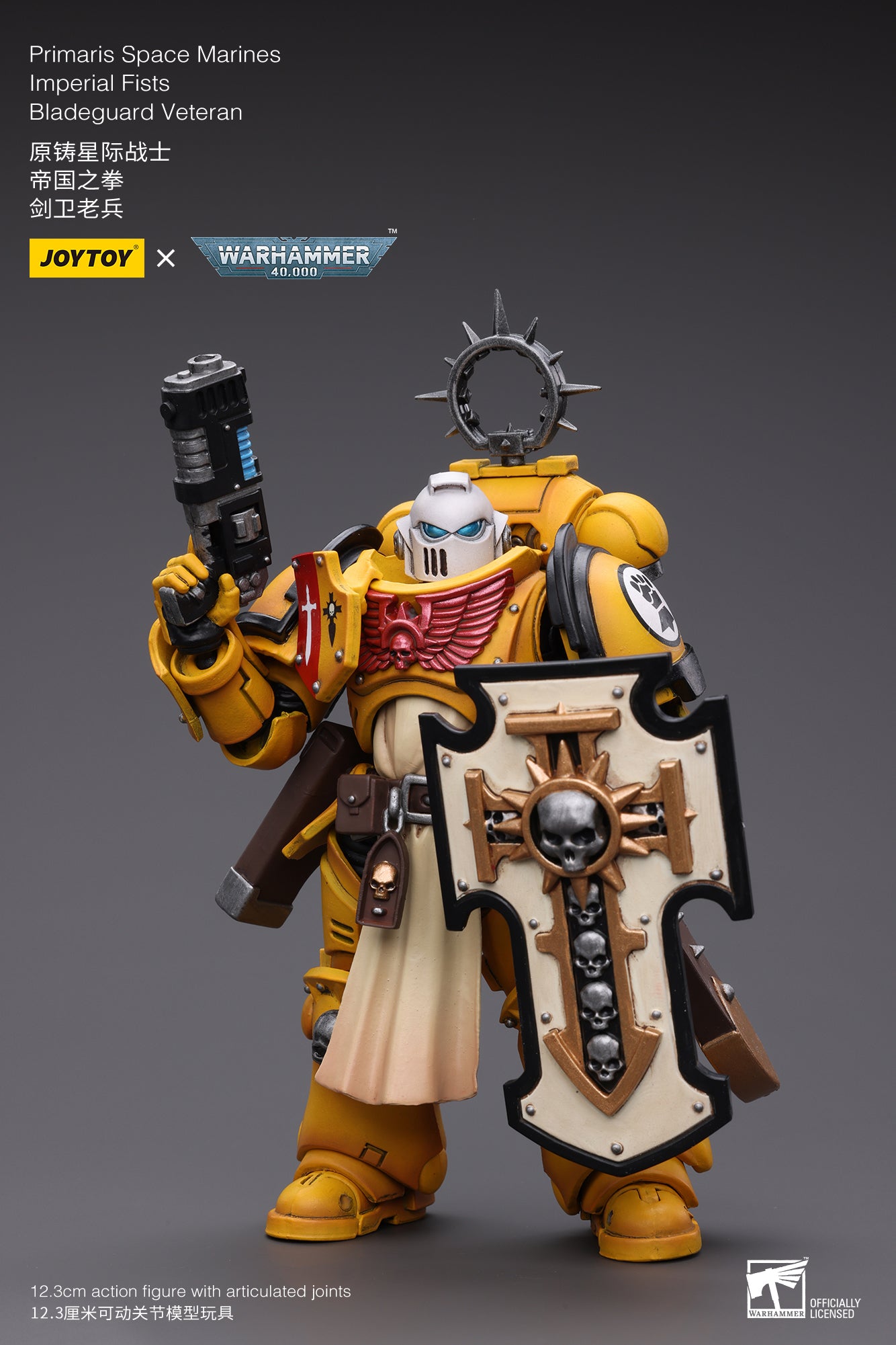(Pre-Order) Warhammer 40K Primaris Space Marines Imperial Fists Bladeguard Veteran