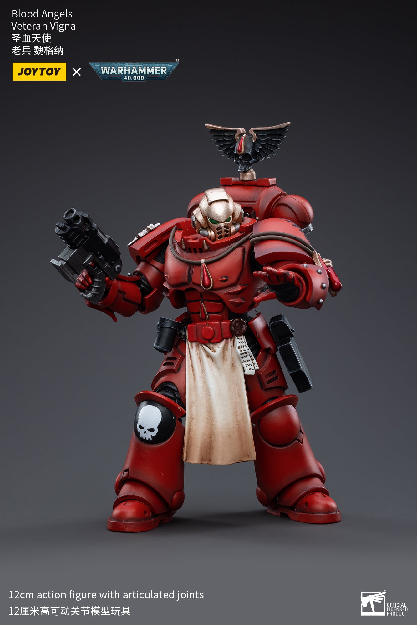 Warhammer 40k Blood Angels Veteran Vigna (In Stock)