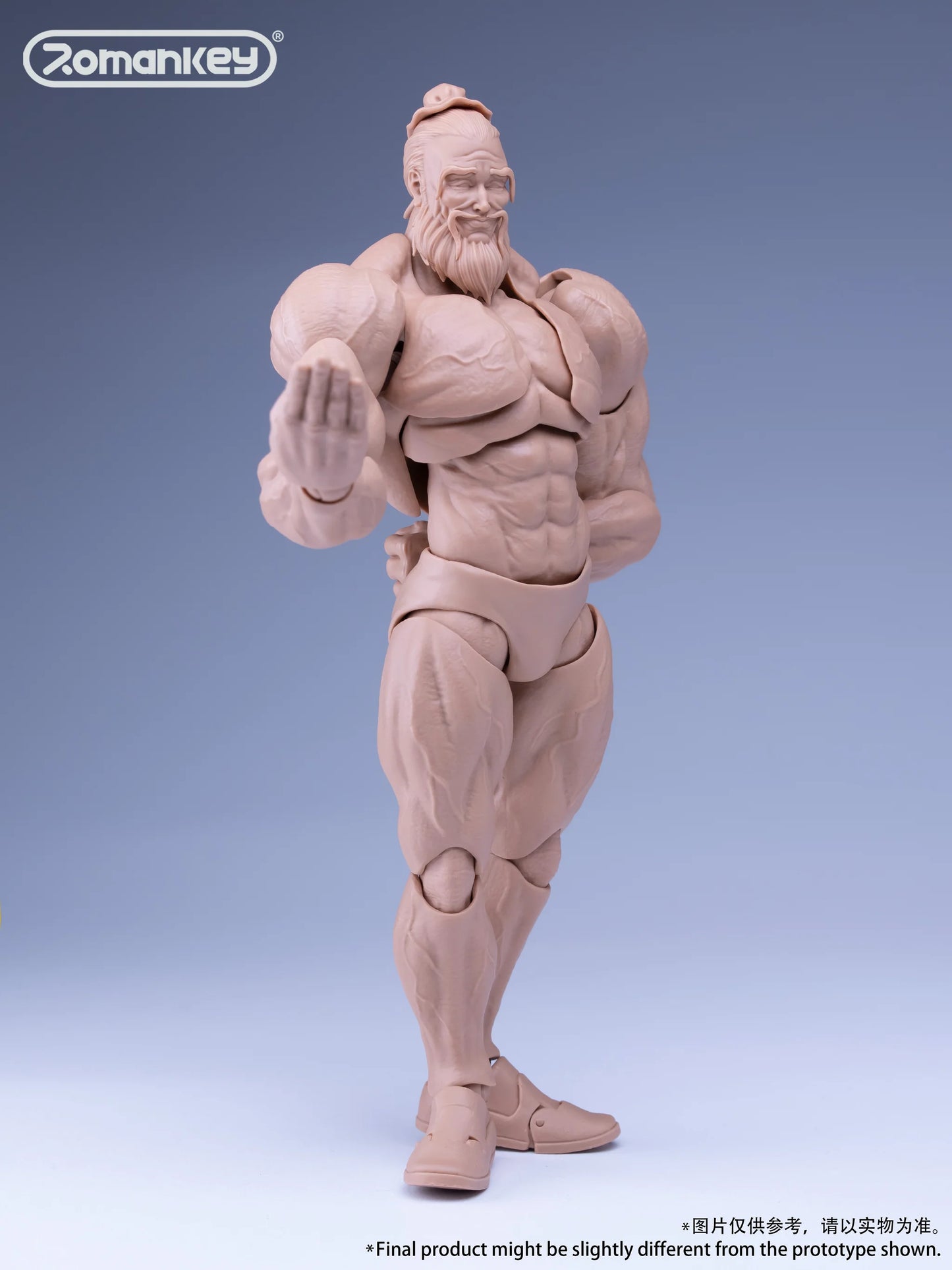 (Pre-Order) Romankey 1/12 Highly Articulated Male Body UMS003 BIG GUY Ver A B and C