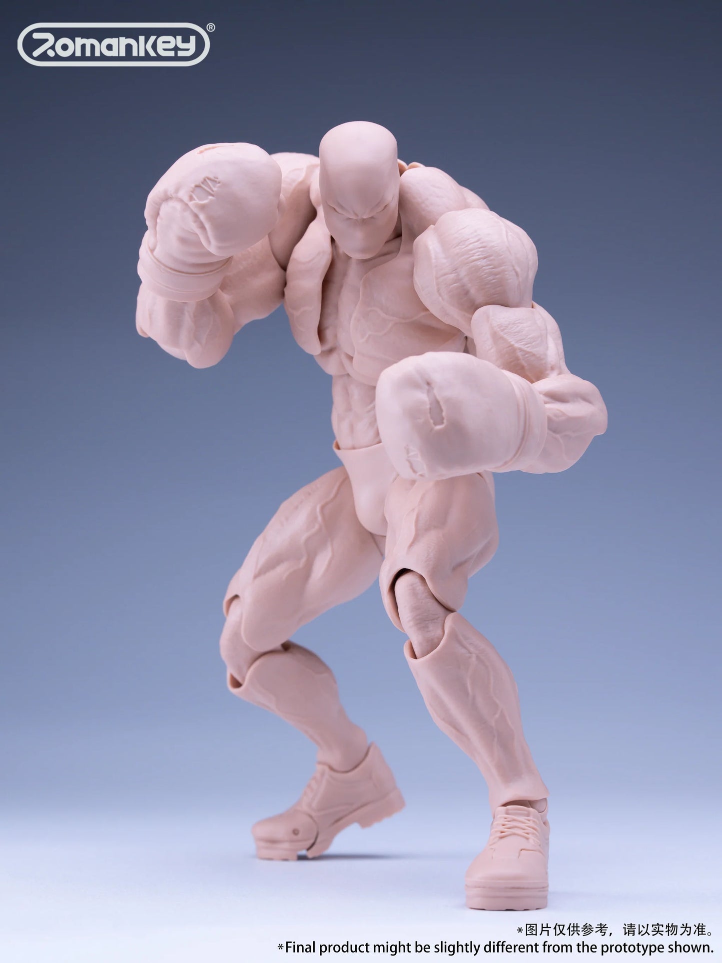 (Pre-Order) Romankey 1/12 Highly Articulated Male Body UMS003 BIG GUY Ver A B and C