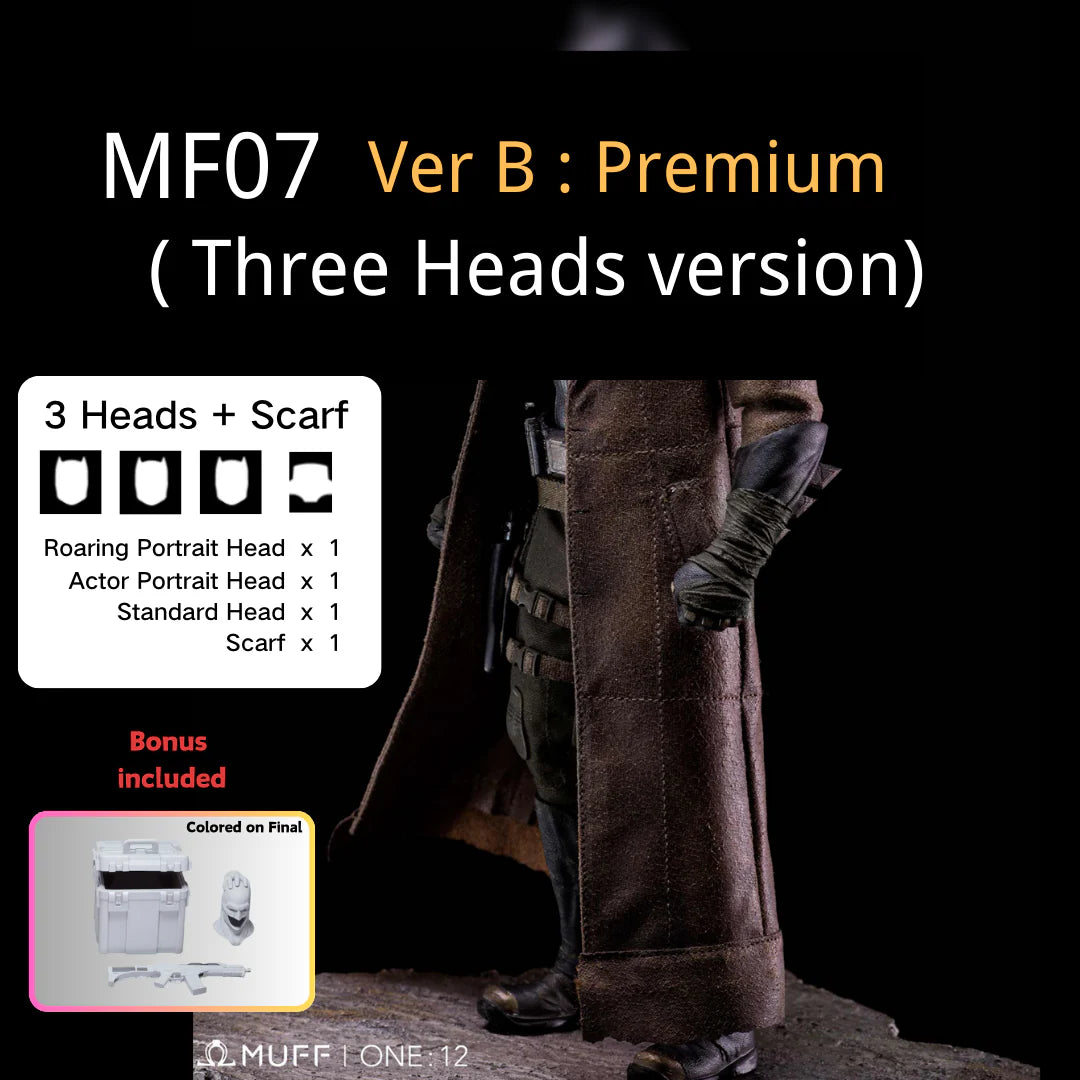 Muff Toys 1/12 Kryptonite seker MF07 Premium Version with 3 Heads (In Stock)