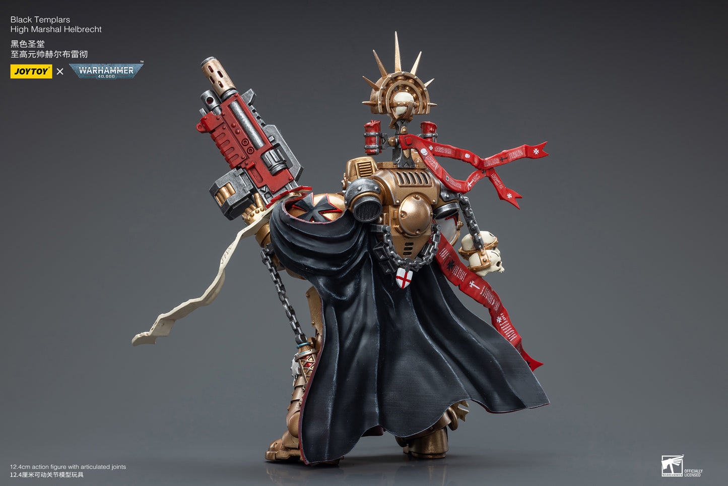 (Pre-Order) Warhammer 40K Black Templars High Marshal Helbrecht