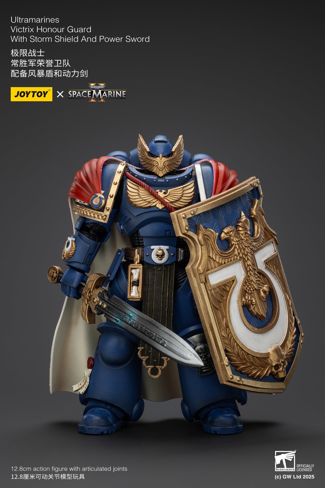 Warhammer 40k Ultramarines Victrix Honour Guard with Storm Shield And Power Sword