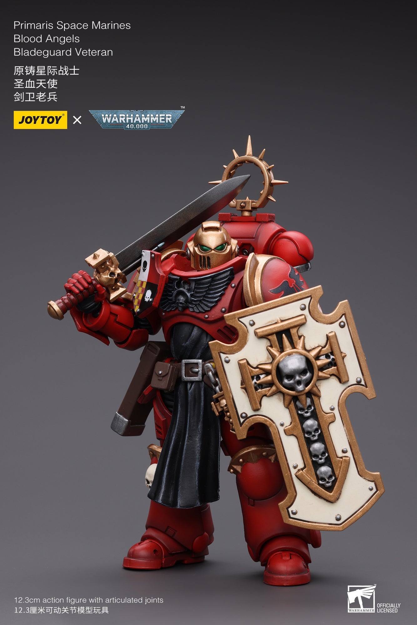 Warhammer 40K Primaris Space Marines Blood Angels Bladeguard Veteran (In Stock)