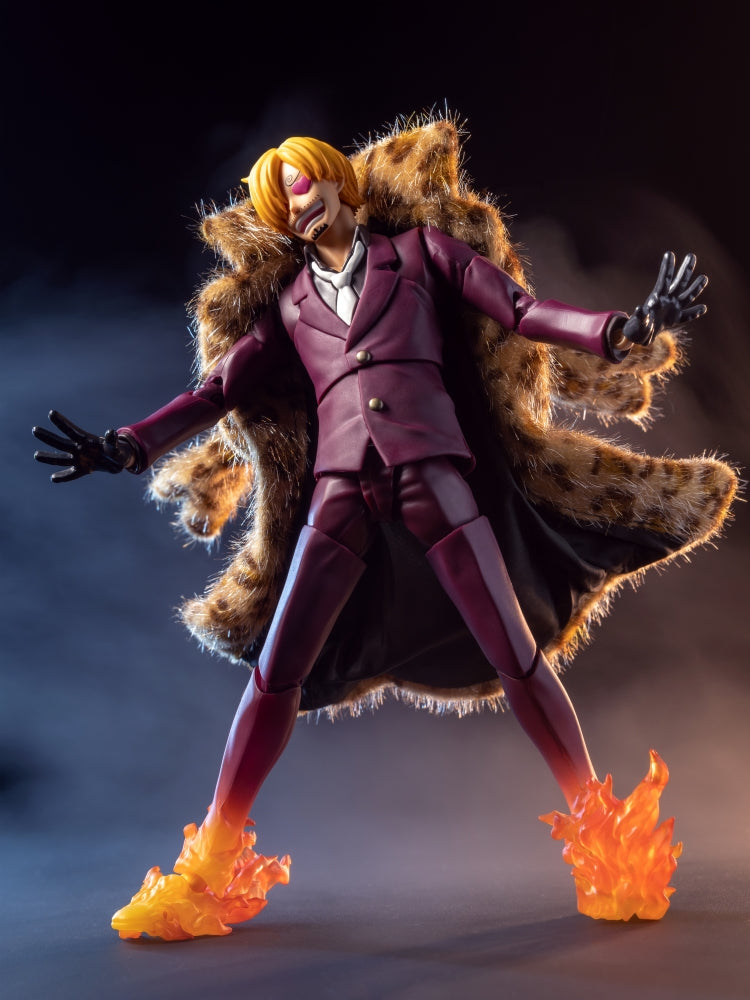 Custom 1/12 Clothing Accessories for S.H.Figuarts SHF Sanji Coat 1/12