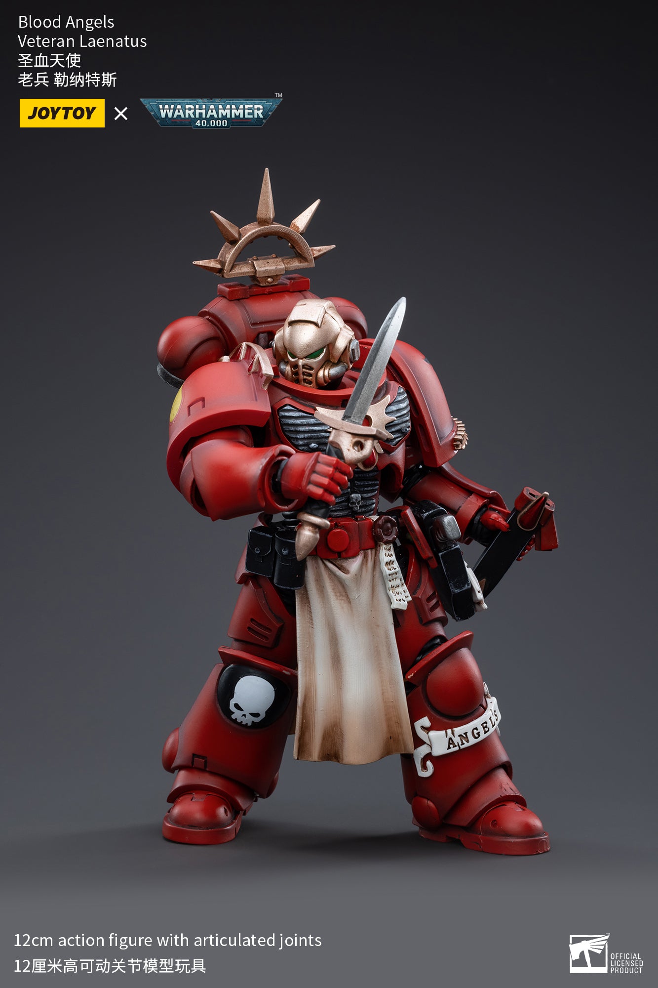 Warhammer 40k Blood Angels Veteran Laenatus (In Stock)