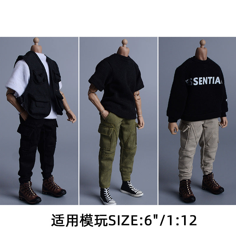 Pants for 1/12 6 inch figure