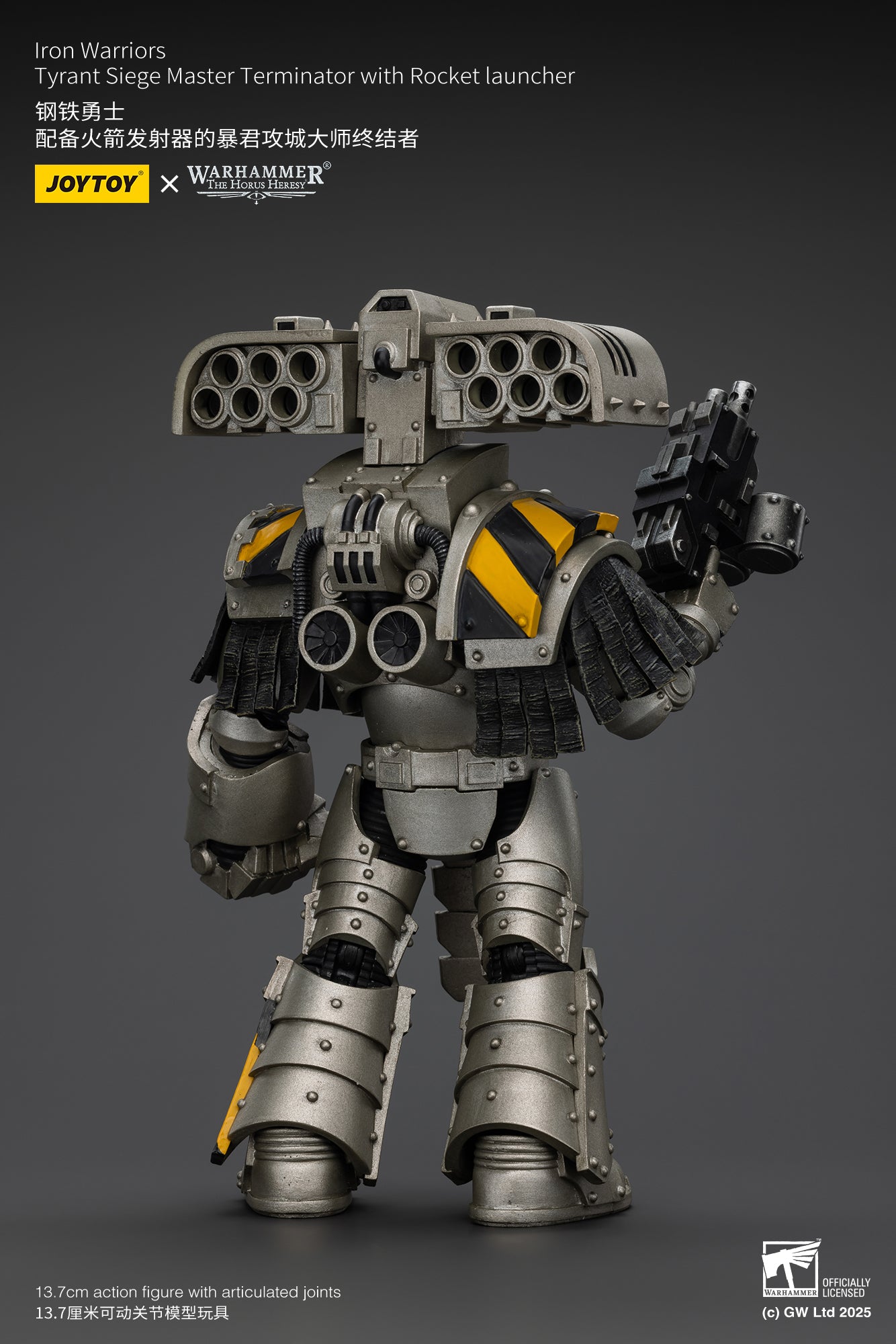 (Pre-Order) Warhammer The Horus Heresy lron Warriors Tyrant Siege Master Terminator with Rocket launcher