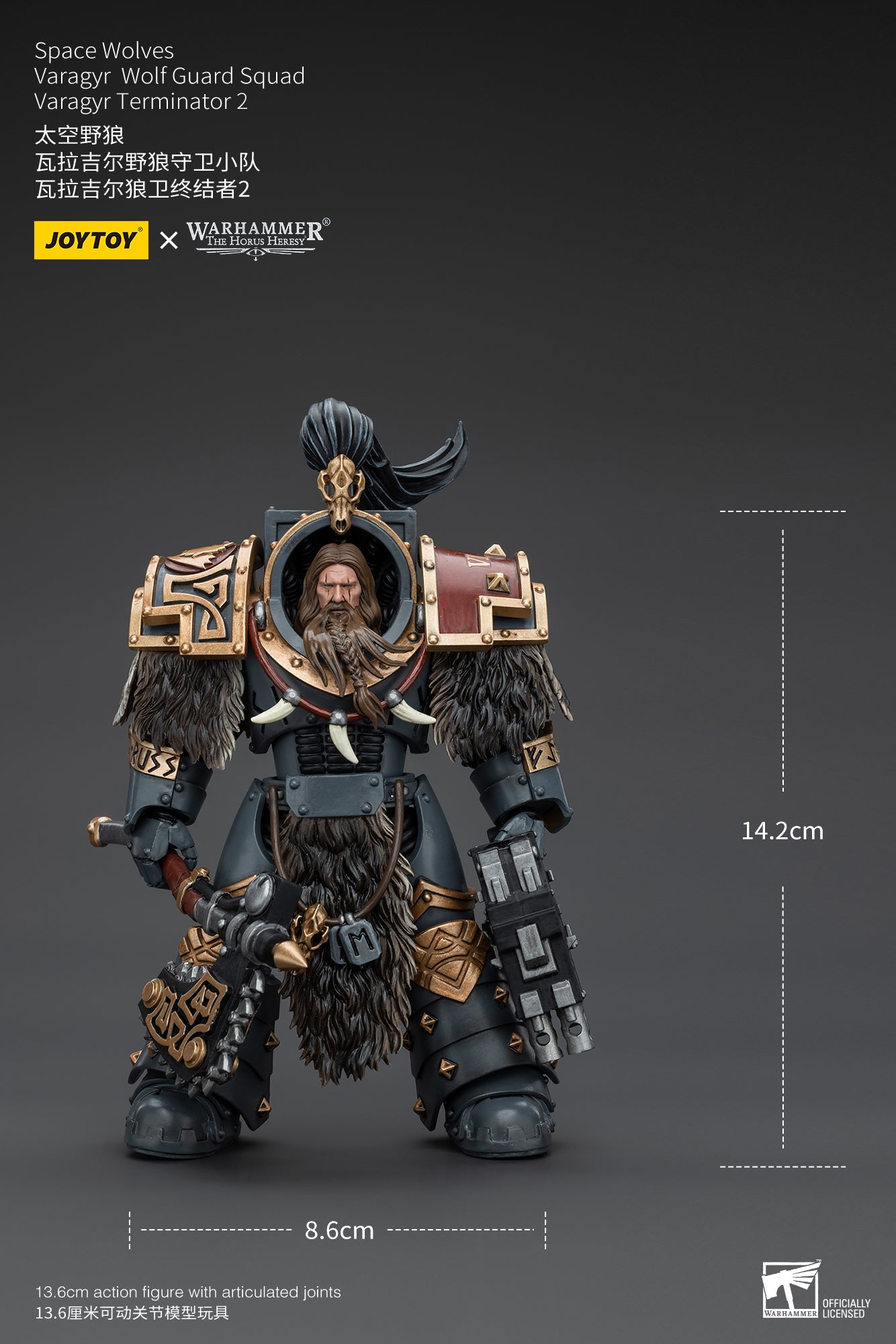 (Pre-Order) Warhammer The Horus Heresy Space Wolves Varagyr Wolf Guard Squad Varagyr Terminator 2