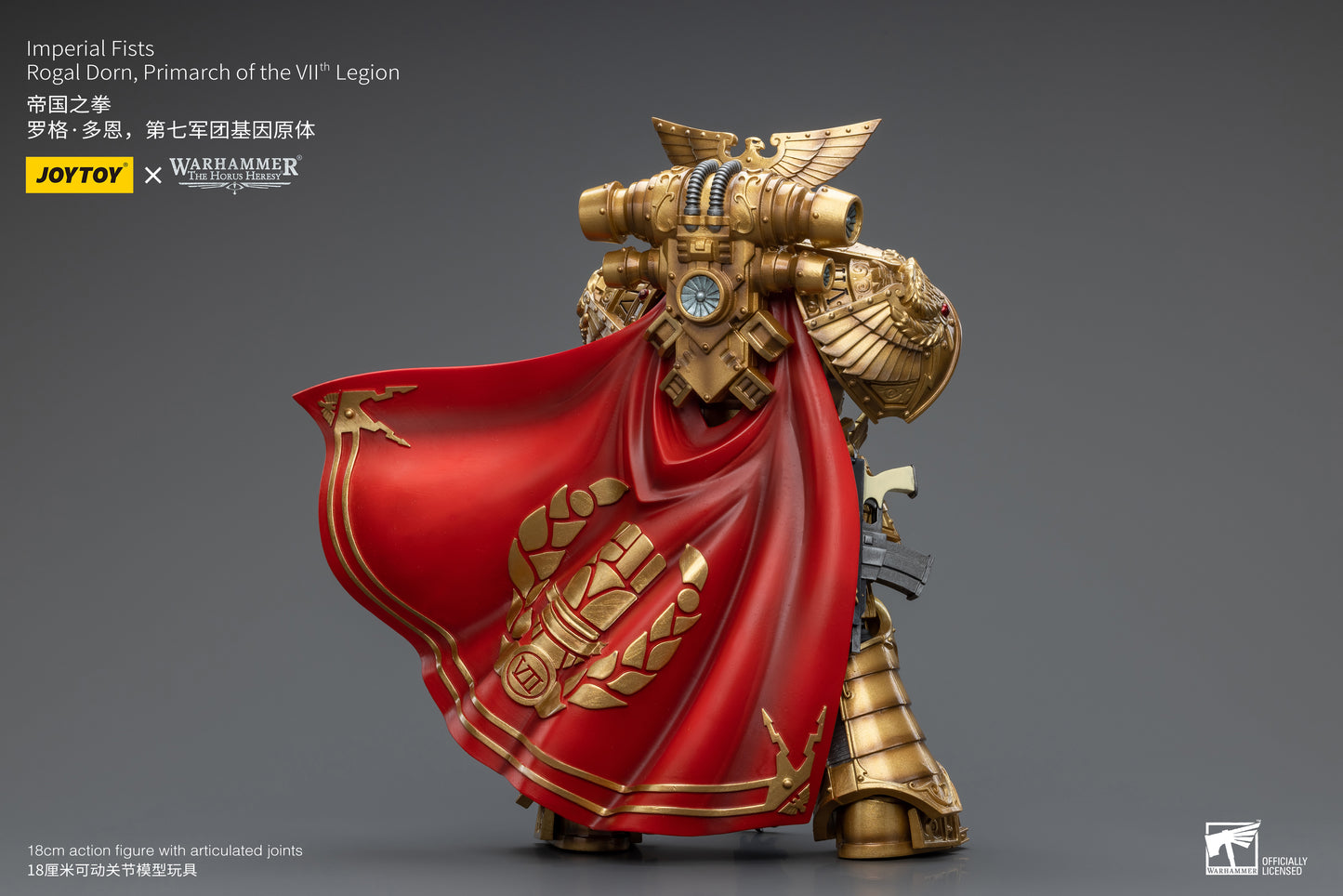 (Pre-Order) Warhammer 40K Imperial Fists Rogal Dorn, Primarch of the Vllth Legion - Reissue