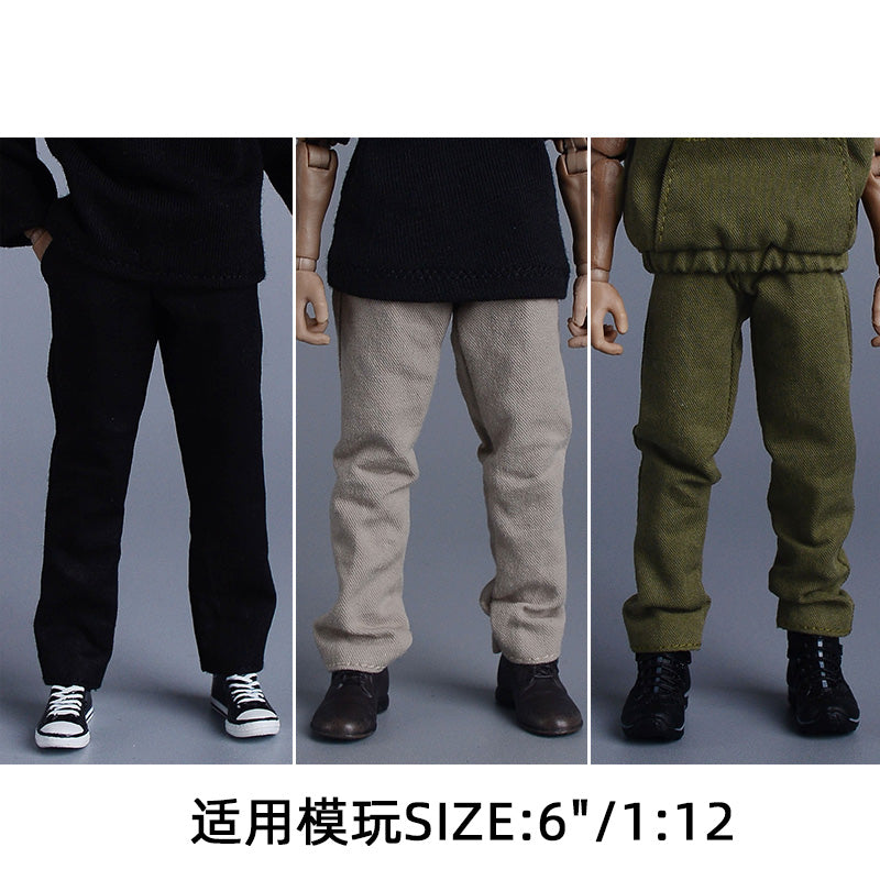 Pants for 1/12 6 inch figure