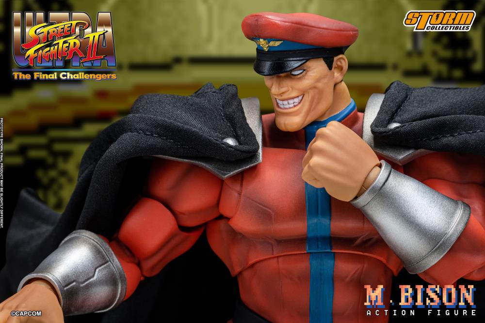 (Pre-Order) Storm Collectibles Ultra Street Fighter II: The Final Challengers M. Bison 1/12 Scale Action Figure