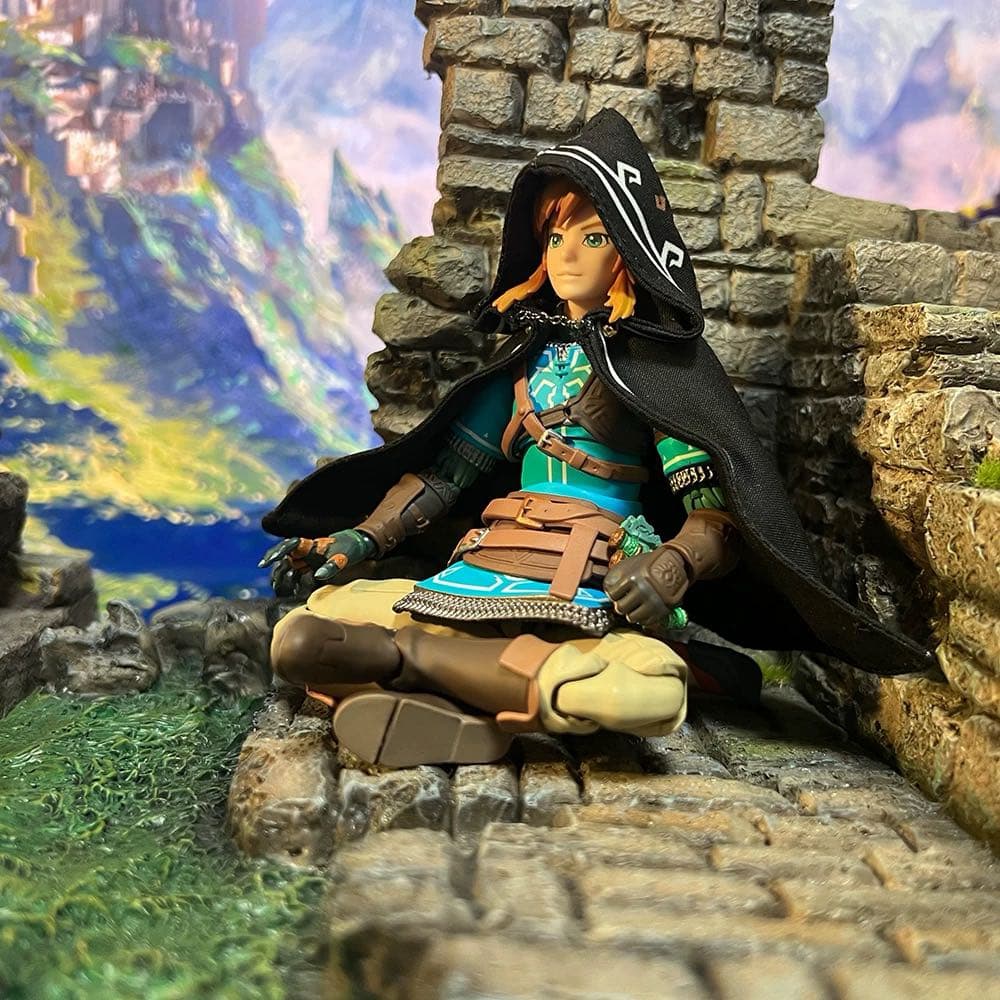 Custom 1/12 Clothing Accessories Cape for Figma Link