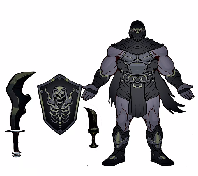 (Pre-Order) Brutal Realm The Shaddar 1/12 Scale Action Figure