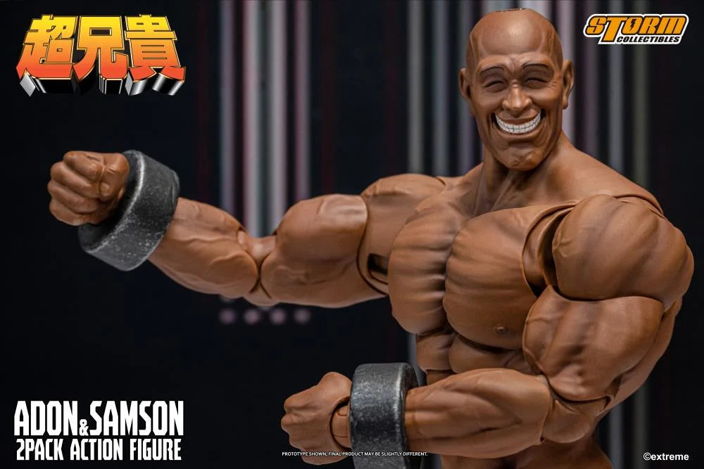 (Pre-Order) Storm Collectibles Chou-Aniki Adon and Samson 1/12 Scale Action Figure Set