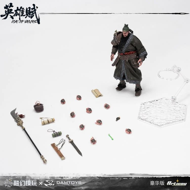 (Pre-Order) DAMTOYS Romance of the Three Kingdoms Ode of Heroes Guan Yu 1/12 Scale Action Figure