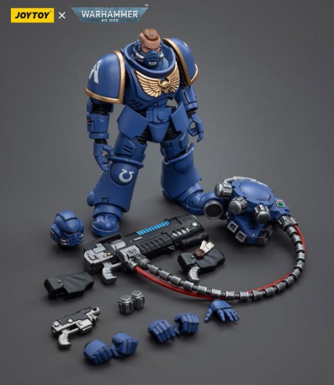 Warhammer 40K Ultramarines Hellblasters Brother Paxor 1/18 Scale Figure (In Stock)