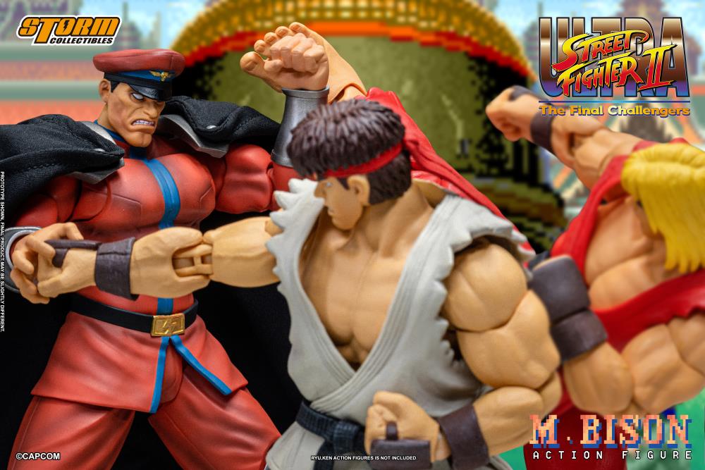(Pre-Order) Storm Collectibles Ultra Street Fighter II: The Final Challengers M. Bison 1/12 Scale Action Figure
