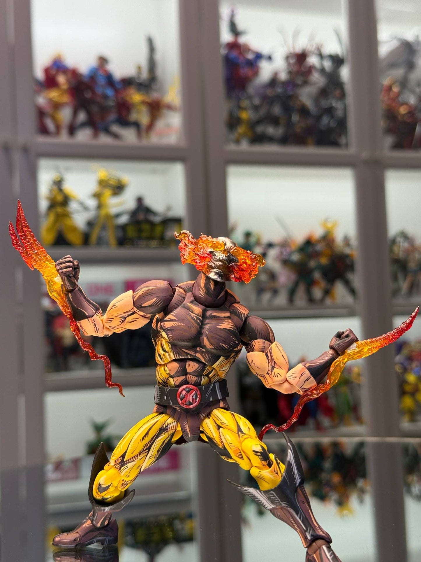 Custom 1/12 Action Figure Comic painting CT Toys Hellverine (Including Figure)