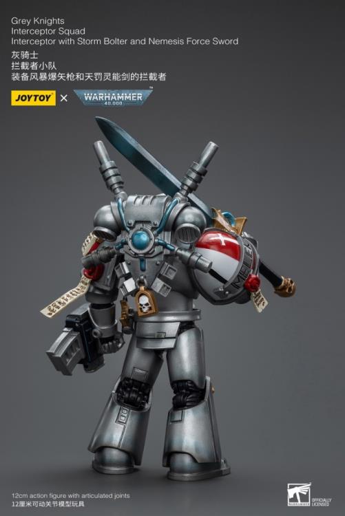 (Pre-Order) Warhammer 40K Grey Knights Interceptor Squad Interceptor with Storm Bolter and Nemesis Force Sword