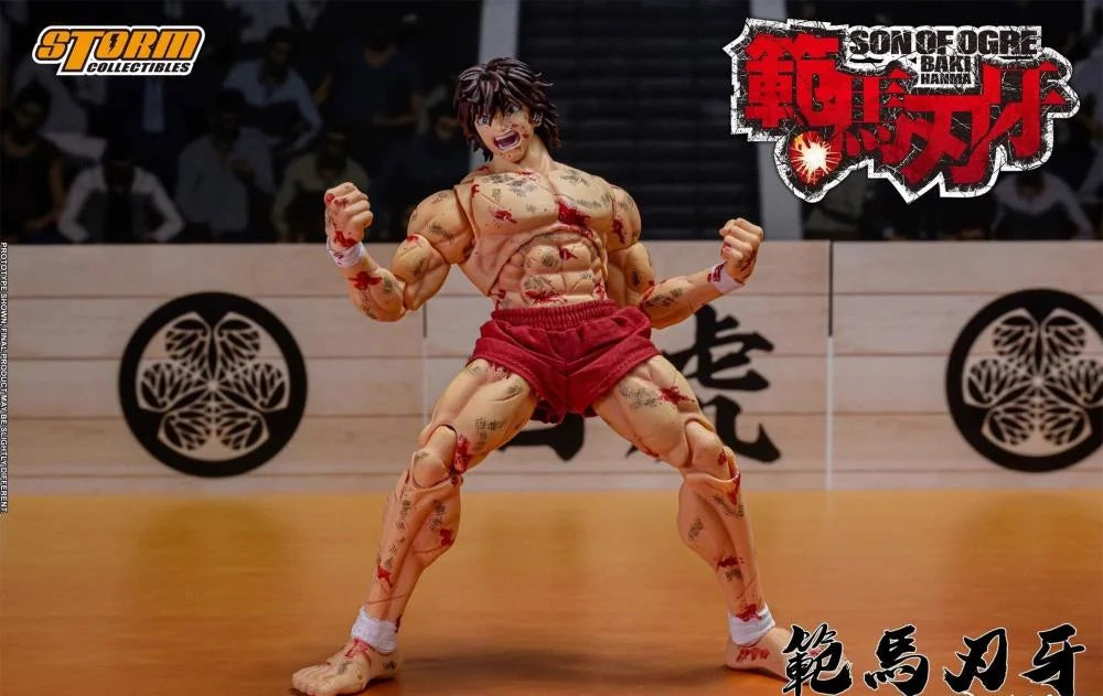 Storm Collectibles Baki Hanma (Battle Damaged Ver.) 1/12 Scale Limited Edition Action Figure (In Stock)