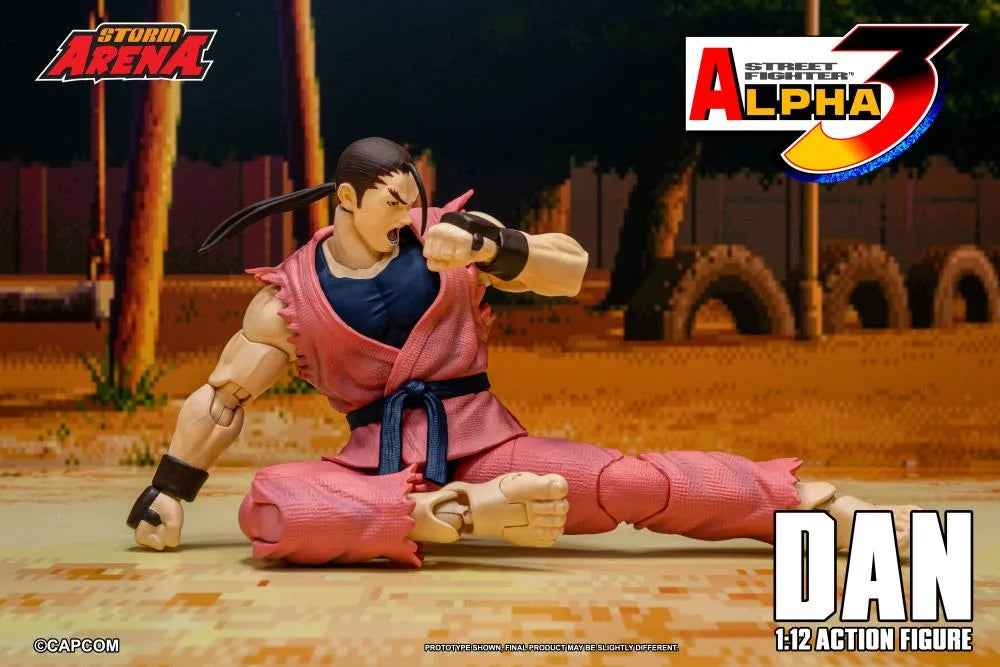 (Pre-Order) Storm Collectibles Street Fighter Alpha 3 Storm Arena Dan 1/12 Scale Action Figure