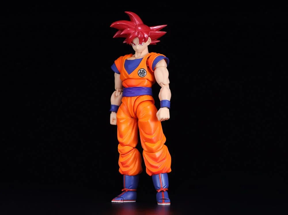 S.H.Figuarts Super Saiyan God Goku (Saiyan God Instilled With the Light of Righteous Hearts) Action Figure (In Stock)