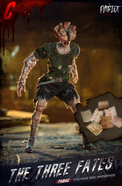 The Patriot Studio Wave 1 The Three Fates Zombies Action Figure PA014C (In Stock)