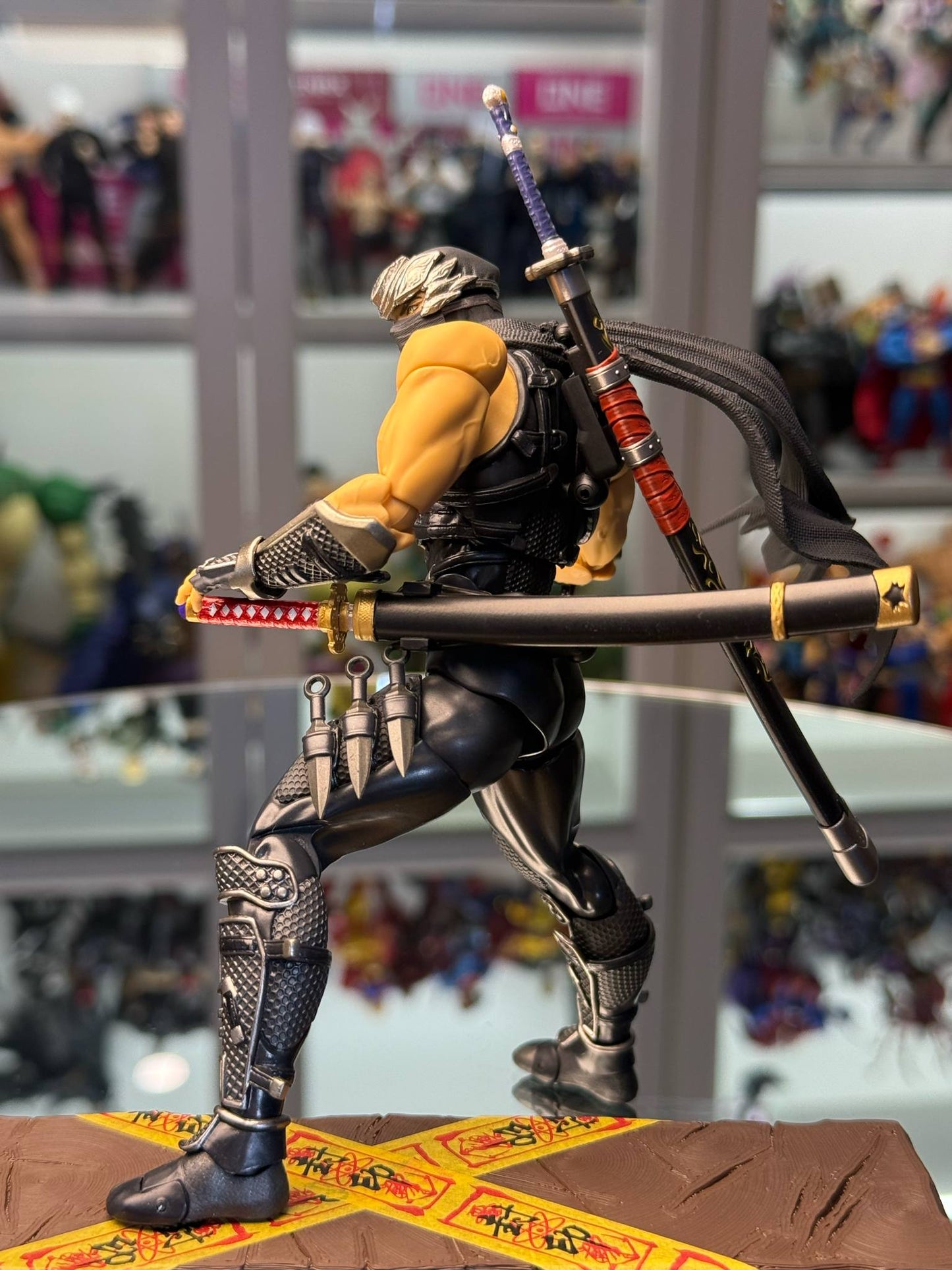 Custom 1/12 Weapons Sheath for Revoltech Ryu Hayabusa