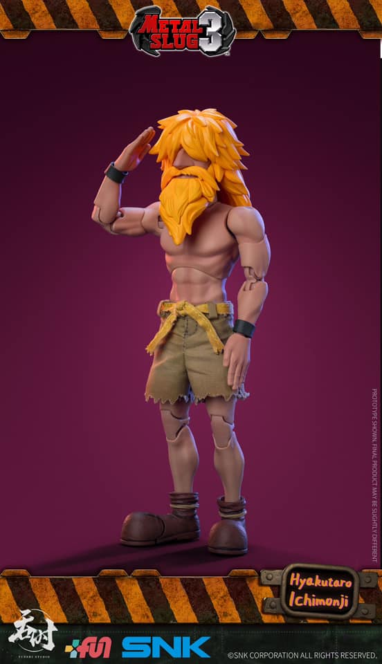 Tunshi Studio 1/12 SNK Licensed Metal Slug 3 Hyakutaro Ichimonji (In Stock)