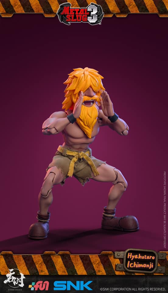 Tunshi Studio 1/12 SNK Licensed Metal Slug 3 Hyakutaro Ichimonji (In Stock)