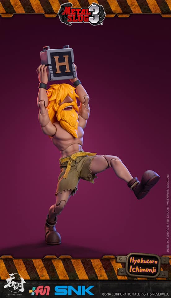 Tunshi Studio 1/12 SNK Licensed Metal Slug 3 Hyakutaro Ichimonji (In Stock)