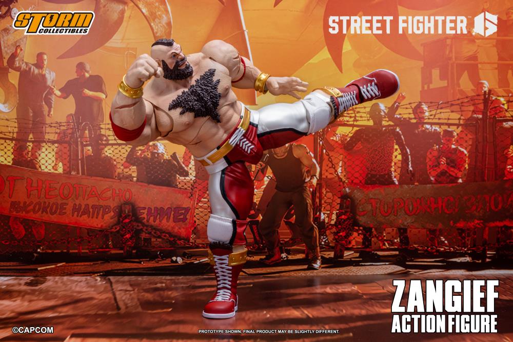 (Pre-Order) Storm Collectibles Street Fighter 6 Zangief 1/12 Scale Action Figure
