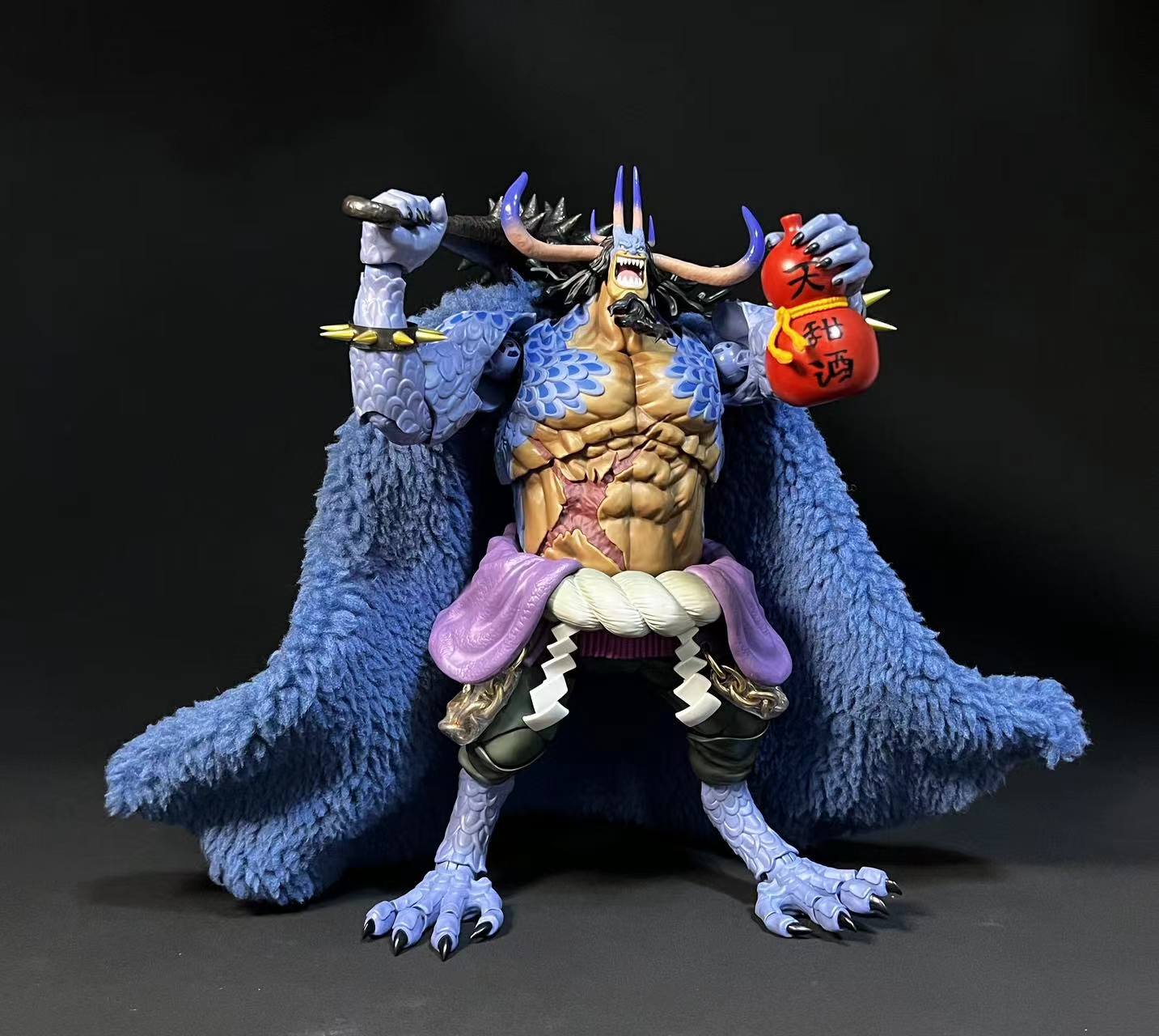 Custom 1/12 Clothing Accessories for SHF Kaido soft cloak