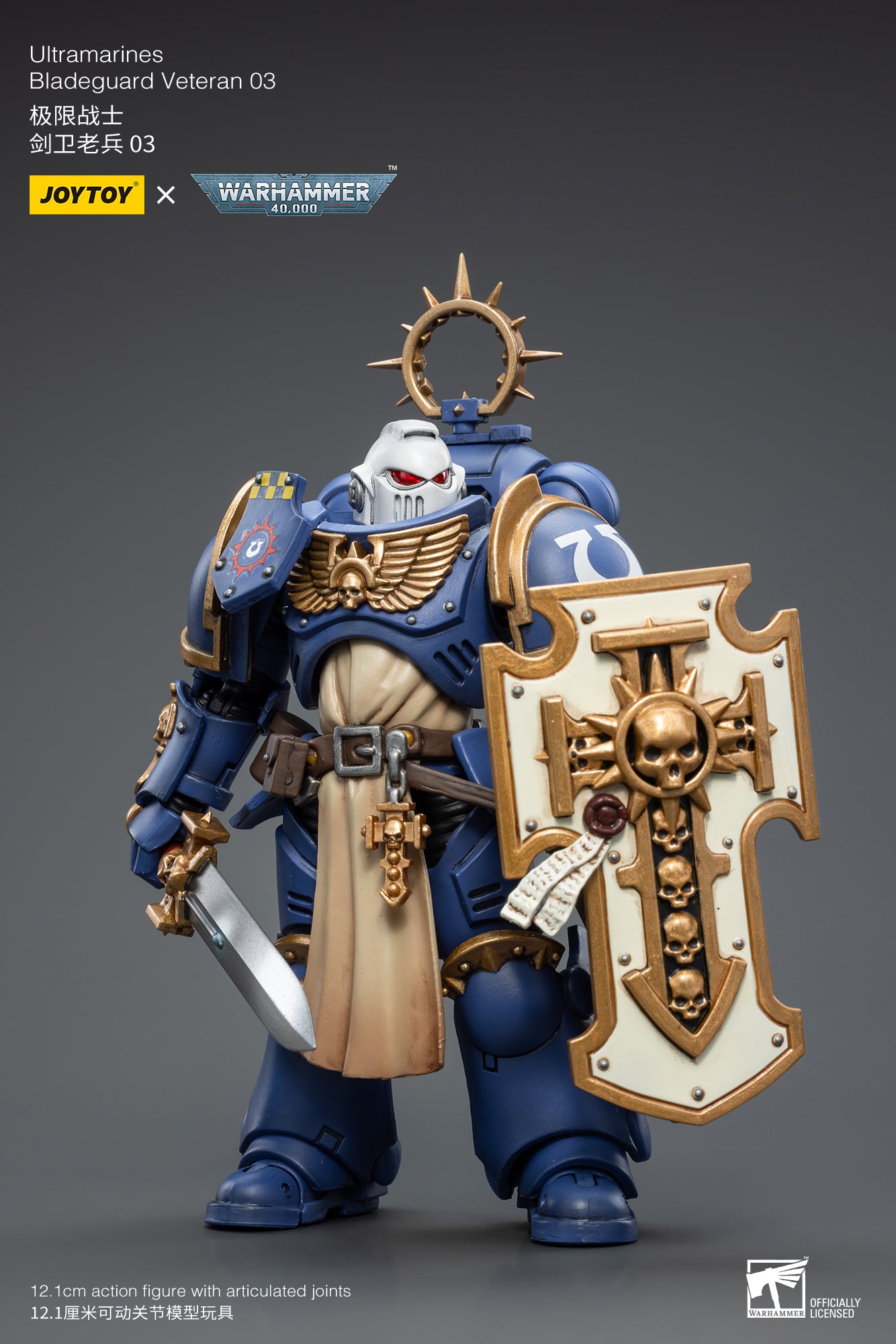 (Pre-Order) Warhammer 40K Ultramarines Bladeguard Veteran 03