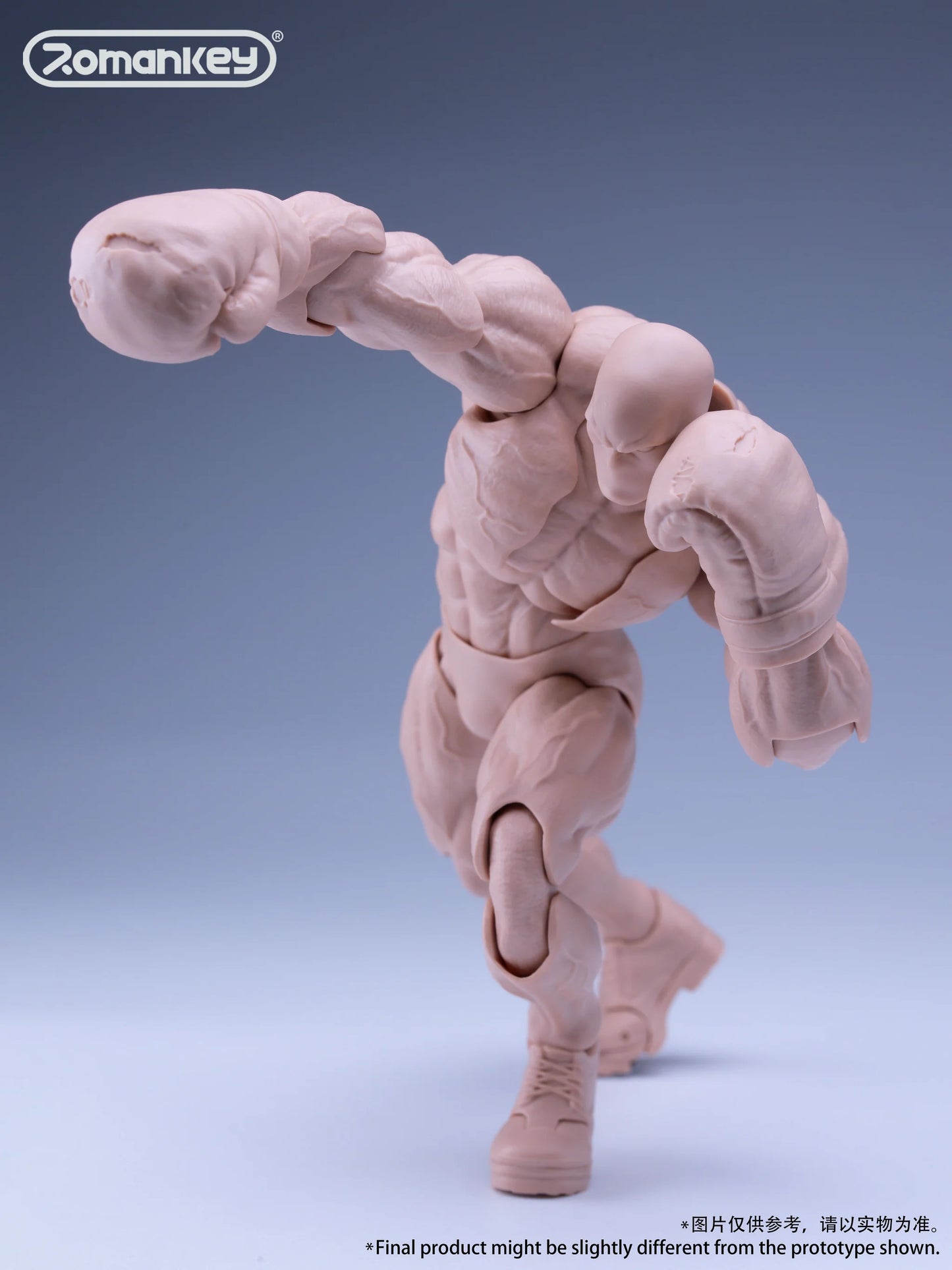 (Pre-Order) Romankey 1/12 Highly Articulated Male Body UMS003 BIG GUY Ver A B and C