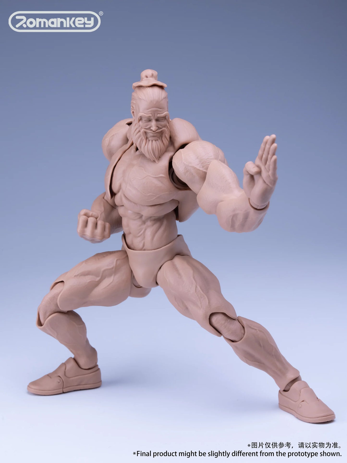 (Pre-Order) Romankey 1/12 Highly Articulated Male Body UMS003 BIG GUY Ver A B and C