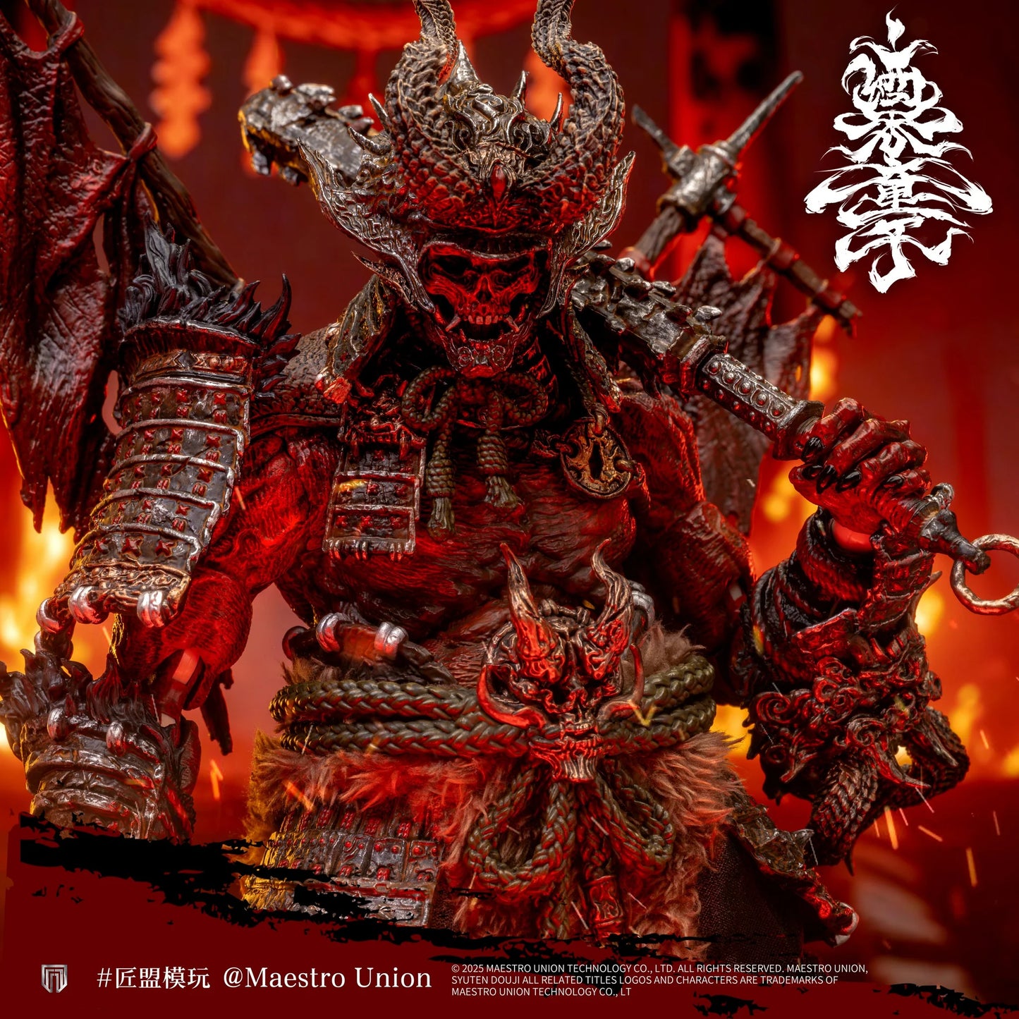 (Pre-Order) Maestro union studio Immortal Legend Syuten Douji 1/12 9 inches Action Figure Upgrade version