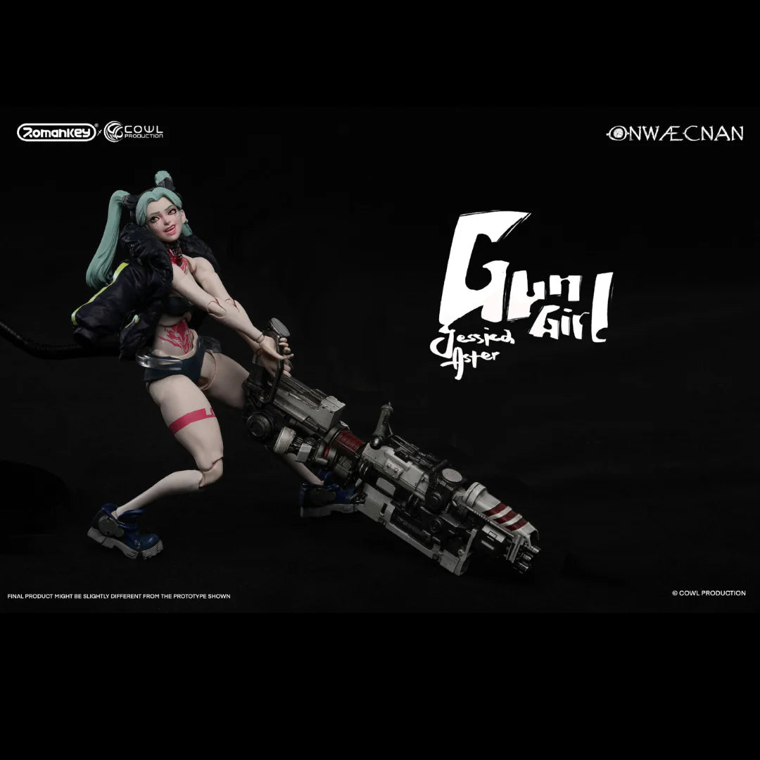Romankey x Cowl 1/2 Gun Girl Jessica Aster action figure Deluxe (In Stock)