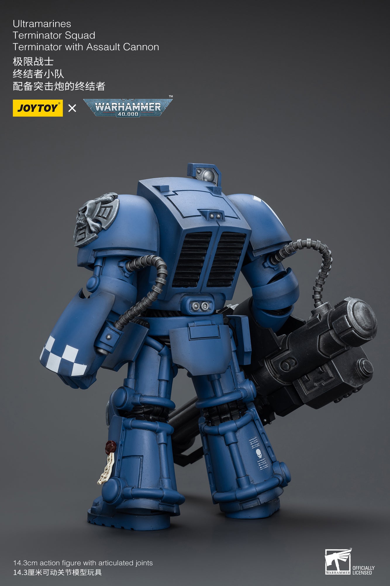 (Pre-Order) Warhammer 40k Ultramarines Terminator Squad Terminator with Assault Cannon