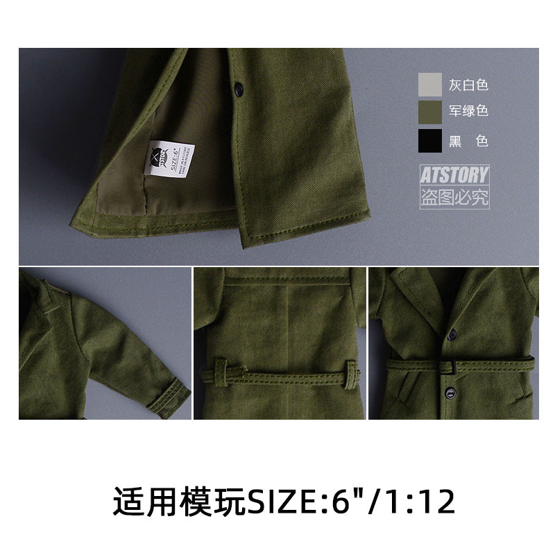 Coat for 1/12 6 inch figure