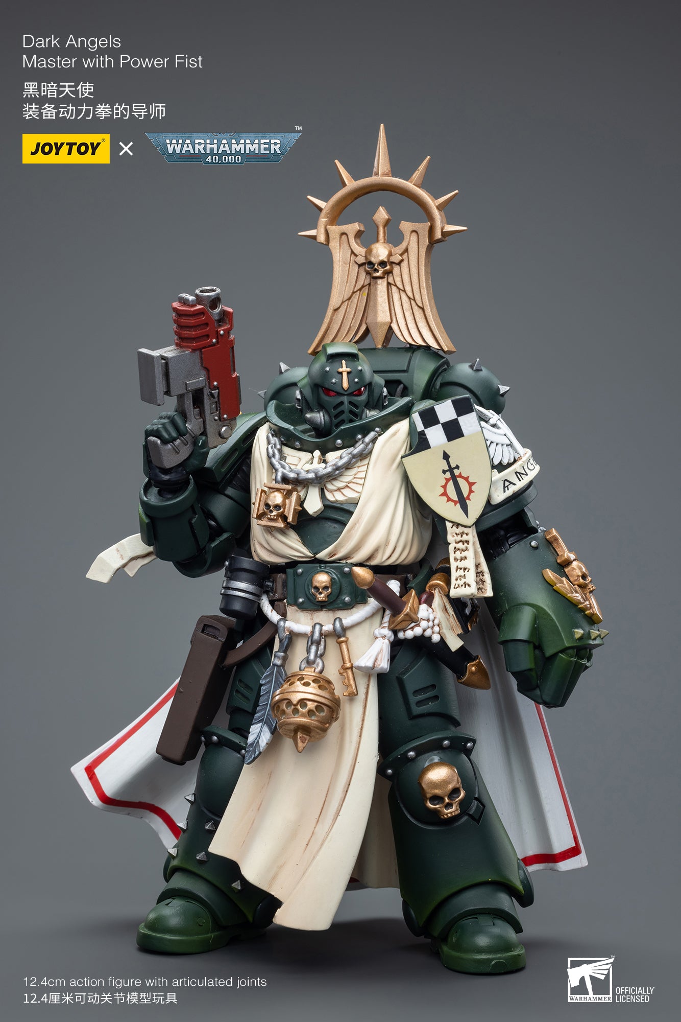 (Pre-Order) Warhammer 40K Dark Angels Master with Power Fist