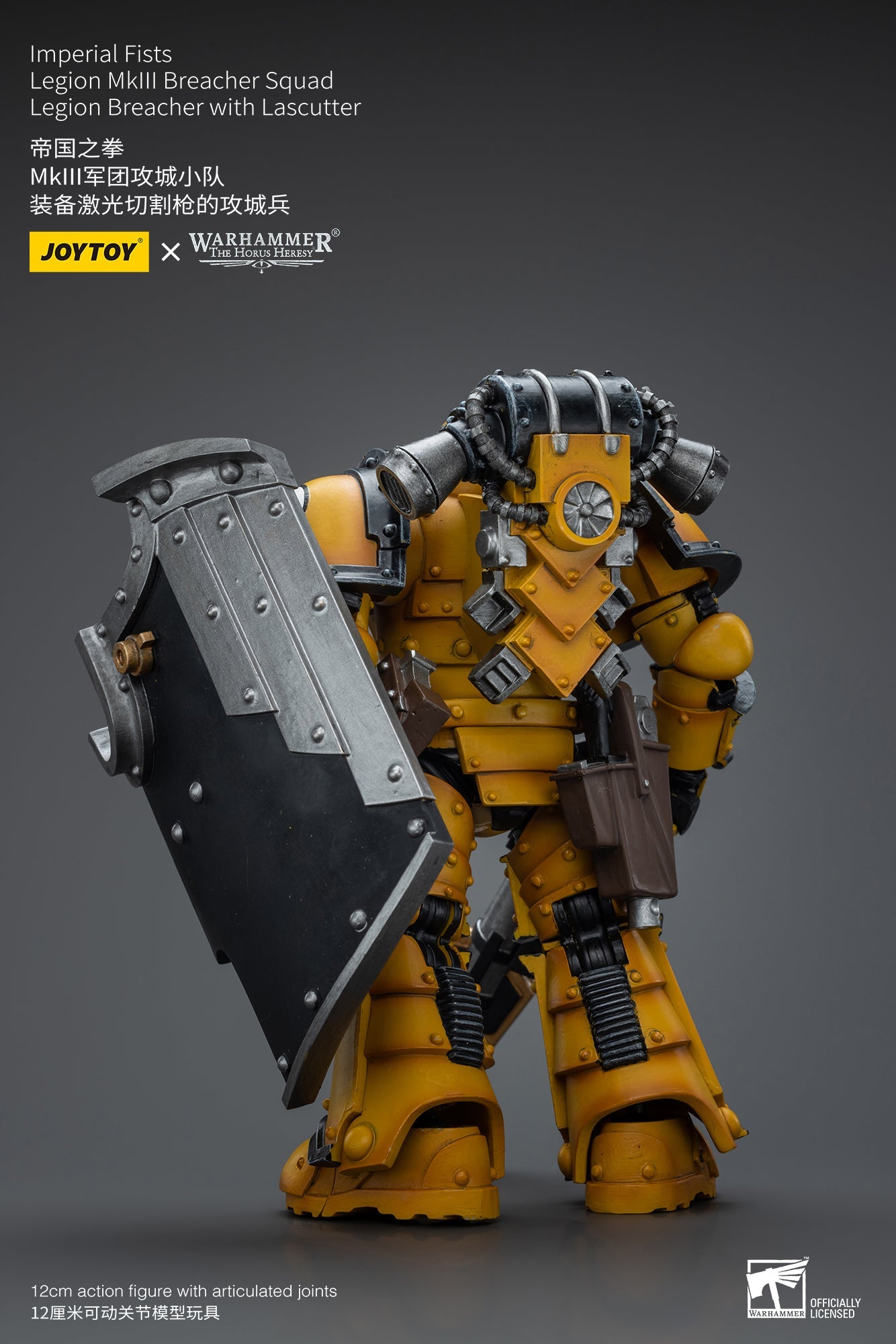 Warhammer The Horus Heresy Imperial Fists Legion MkIII Breacher Squad Legion Breacher with Lascutter (In Stock)